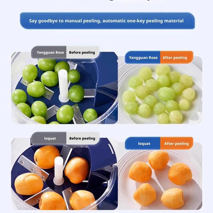 Effortless Smart Electric Grape Peeler — Hands-Free Fruit Skin Remover.